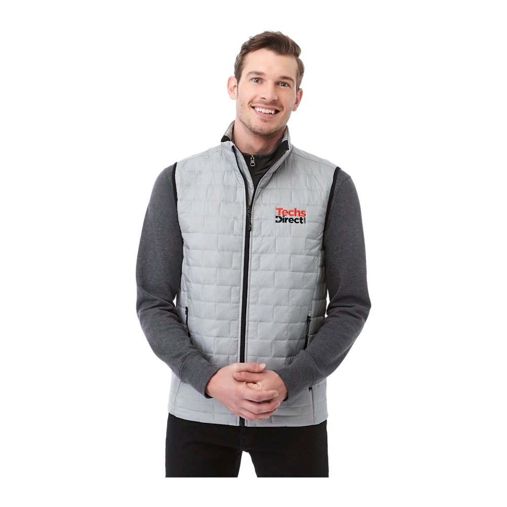 Men's Telluride Lightweight Packable Insulated Puffer Vest – Vests – Apparel Range – available in Black, Blue, Grey and Silver – thumbnail 1 of 30