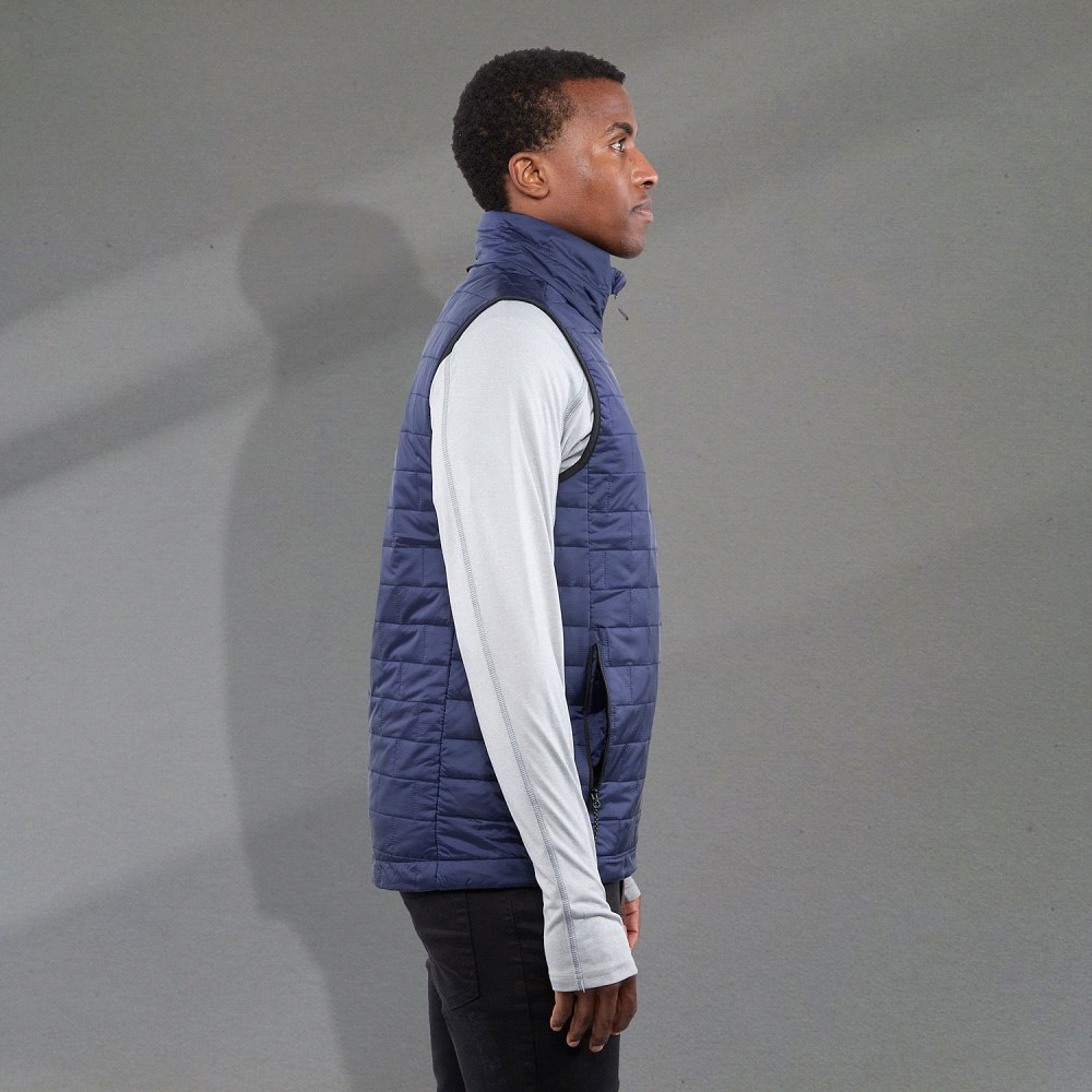 Men's Telluride Lightweight Packable Insulated Puffer Vest – Vests – Apparel Range – available in Black, Blue, Grey, Silver – thumbnail 13 of 30