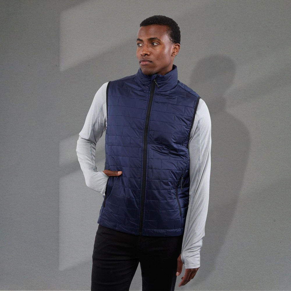 Men's Telluride Lightweight Packable Insulated Puffer Vest – Vests – Apparel Range – available in Black, Blue, Grey, Silver – thumbnail 14 of 30