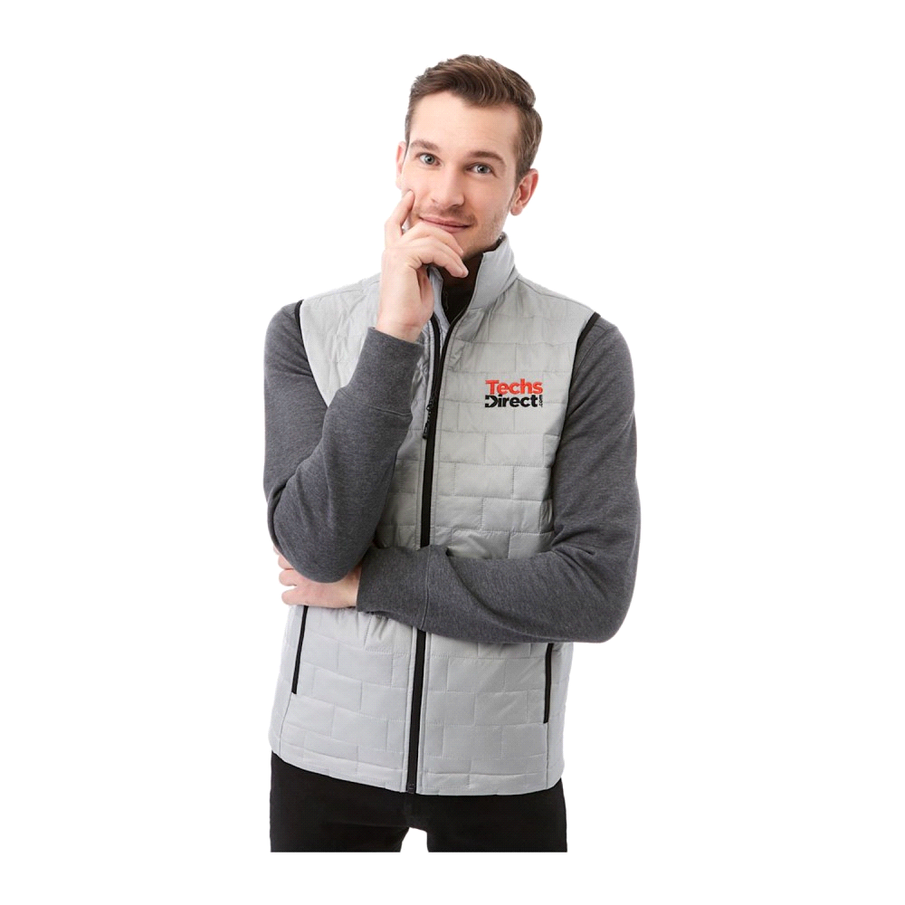 Men's Telluride Lightweight Packable Insulated Puffer Vest – Vests – Apparel Range – available in Black, Blue, Grey, Silver – thumbnail 20 of 30