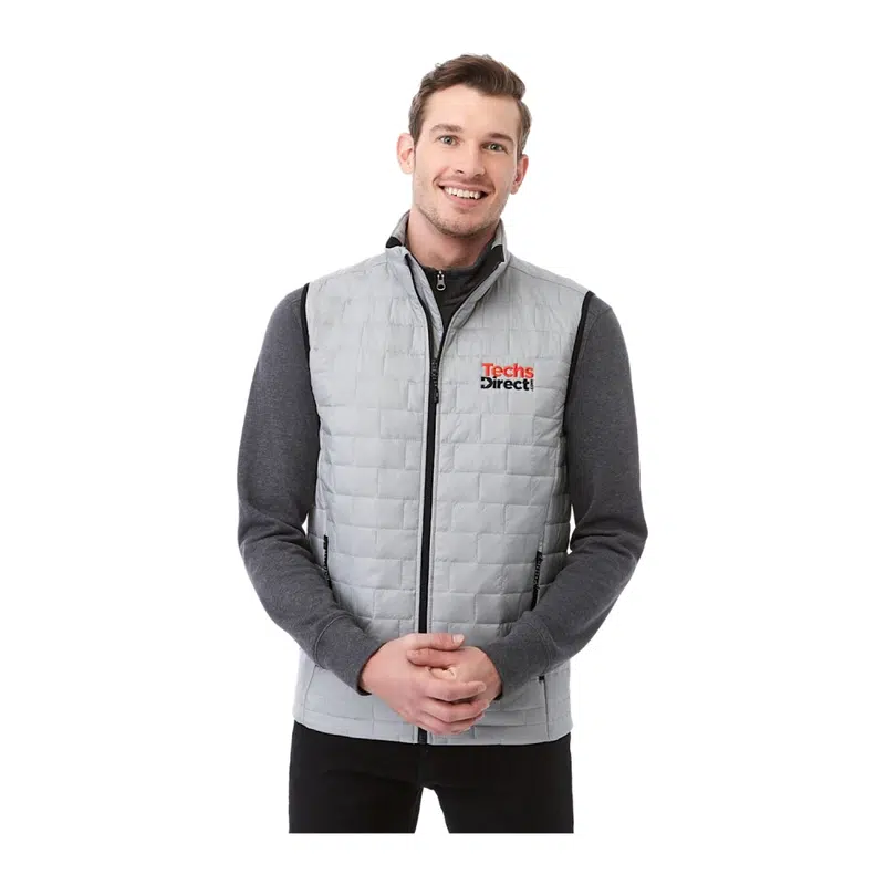 Men's Telluride Lightweight Packable Insulated Puffer Vest – Vests – available in black, blue, grey, silver colours