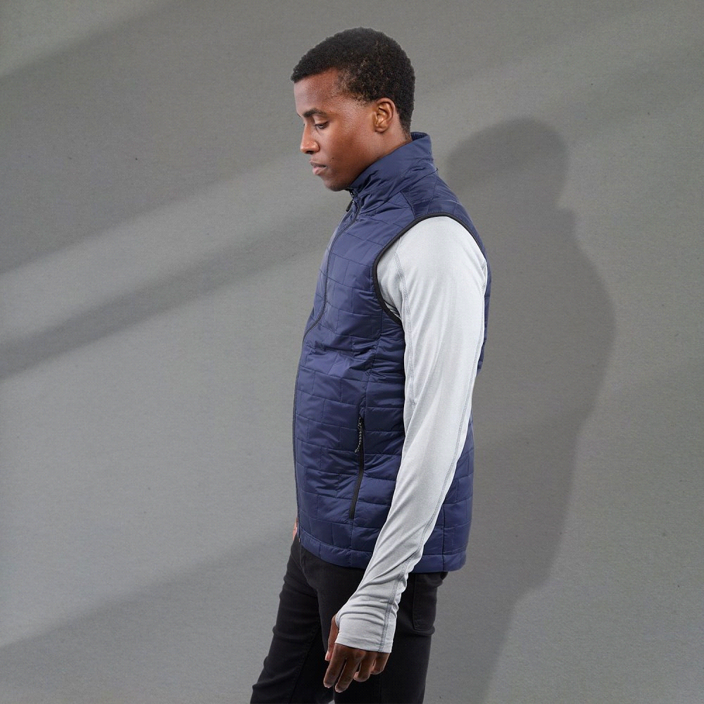 Men's Telluride Lightweight Packable Insulated Puffer Vest – Vests – Apparel Range – available in Black, Blue, Grey, Silver – thumbnail 12 of 30