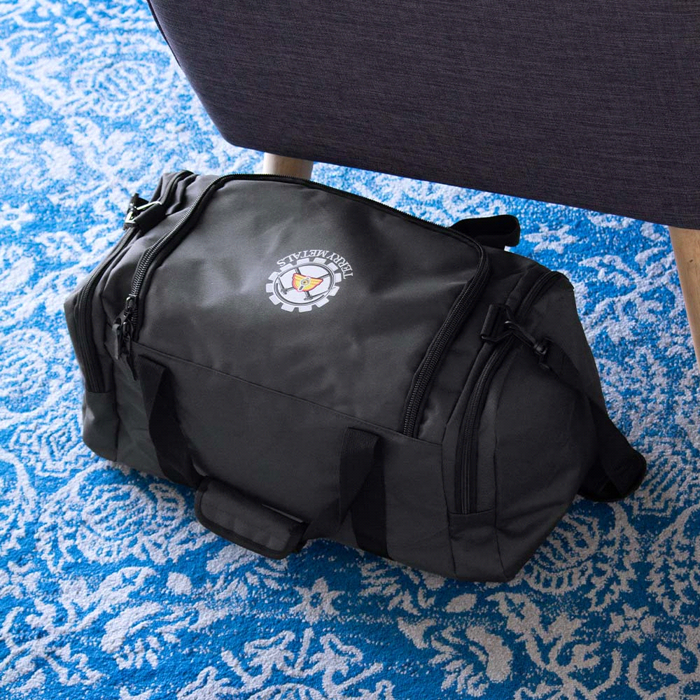 Darani Duffel Bag In Repreve Recycled Material 34L – Duffle/Sports Bags – The Range – available in Charcoal – thumbnail 3 of 8