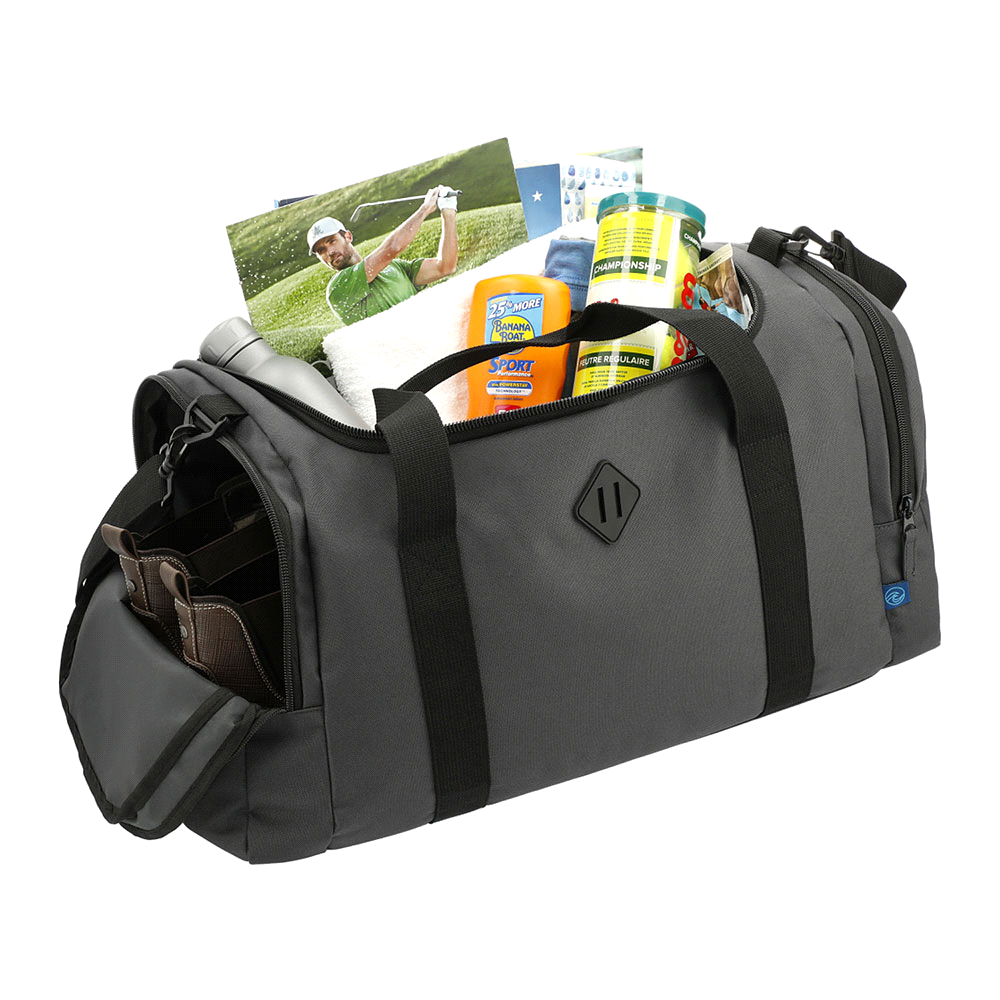 Darani Duffel Bag In Repreve Recycled Material 34L – Duffle/Sports Bags – The Range – available in Charcoal – thumbnail 8 of 8