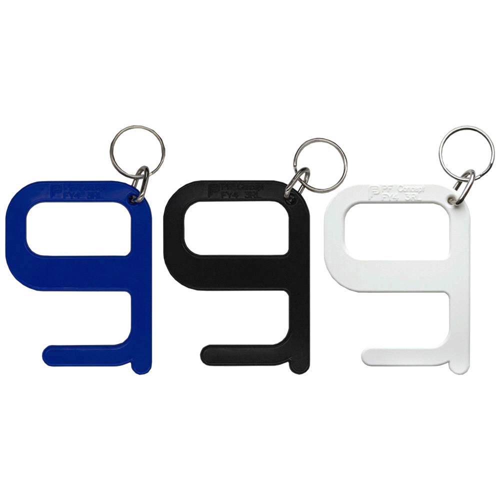 Hygiene Key – Brushes – The Range – available in Black, Blue and White – thumbnail 1 of 17