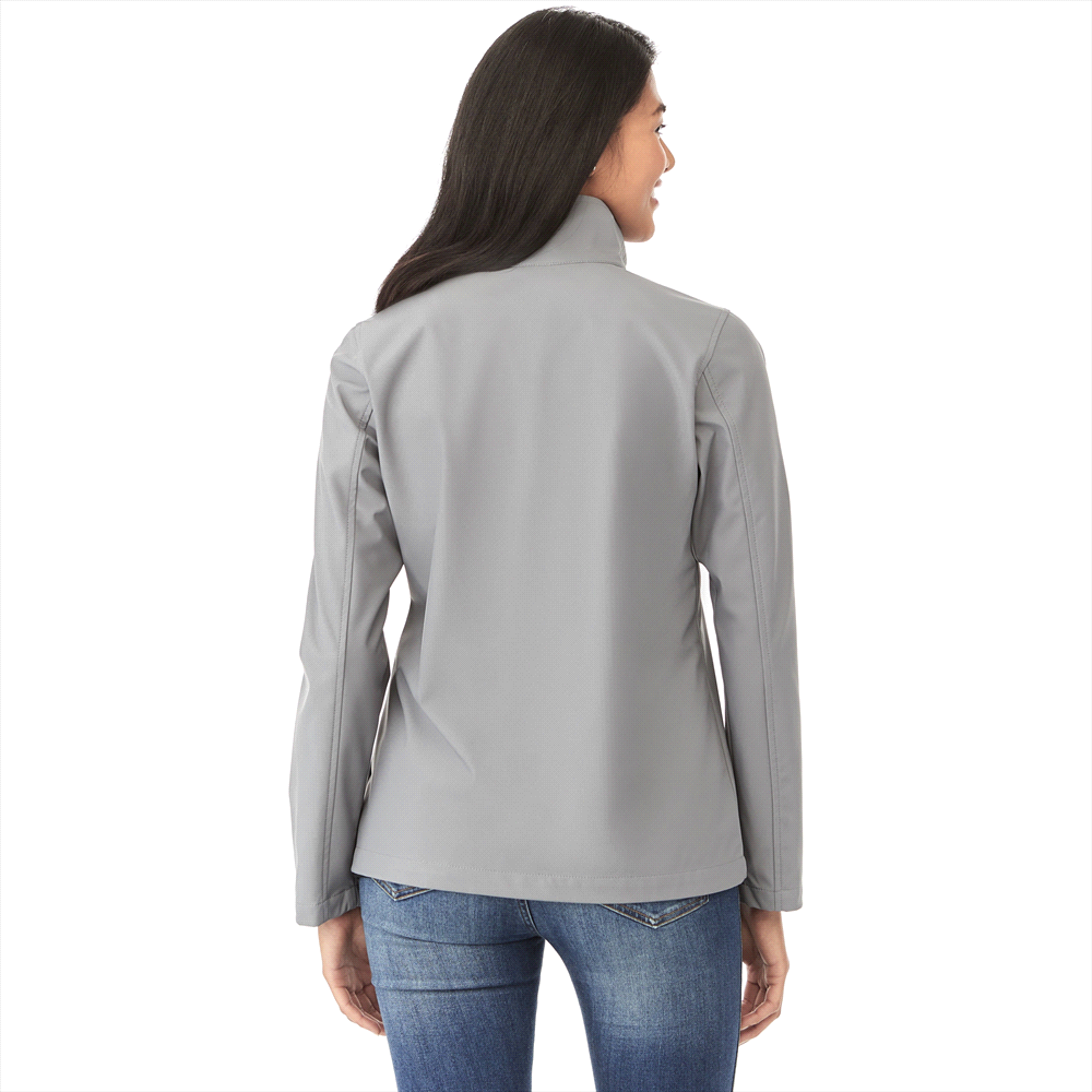 Karmine Softshell Jacket - Womens – Jackets – Apparel Range – available in Black, Dark Citron Green, Olympic Blue, Team Red and Vintage Navy – thumbnail 4 of 20