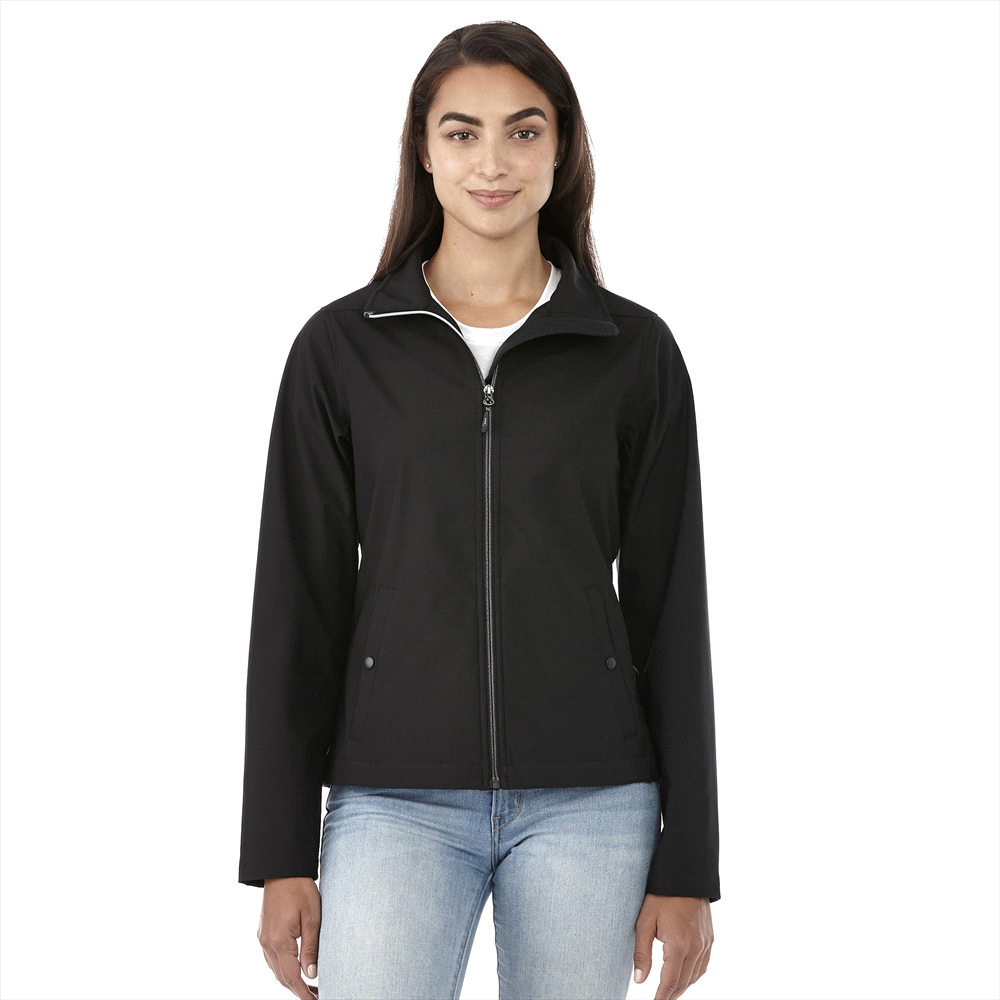 Karmine Softshell Jacket - Womens – Jackets – Apparel Range – available in Black, Blue, Green, Grey and 2 more – thumbnail 6 of 20