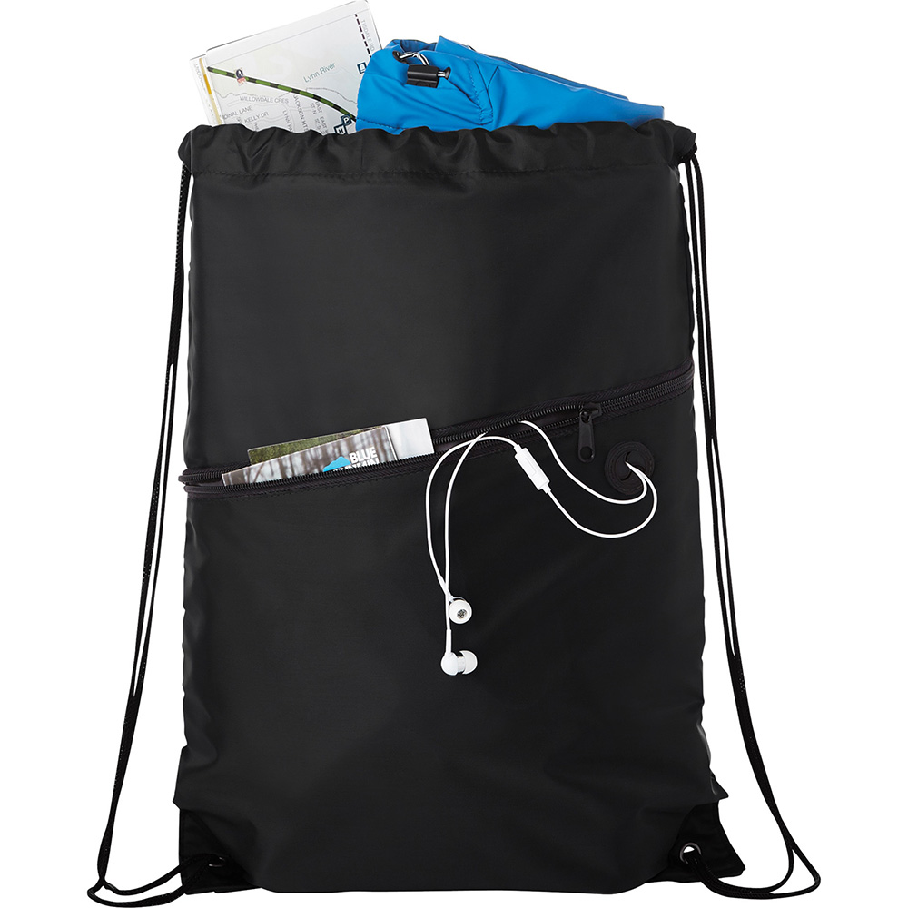 Robin Drawstring Bag – Drawstring Bags – The Range – available in Black, Green, Navy and Red – thumbnail 8 of 20