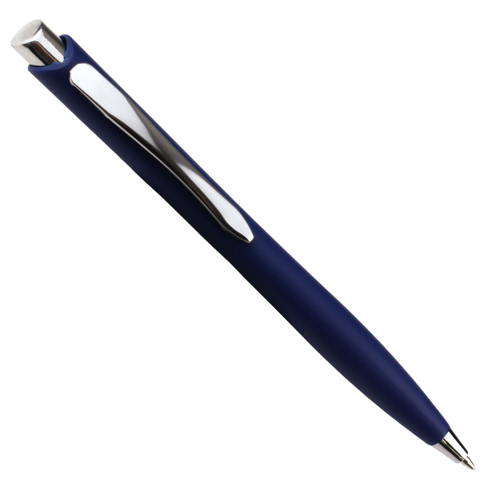 Odin Click Action Ballpoint Pen – Metal Pens – The Range – available in Black, Navy, Orange, Pale Blue and 2 more – thumbnail 4 of 24