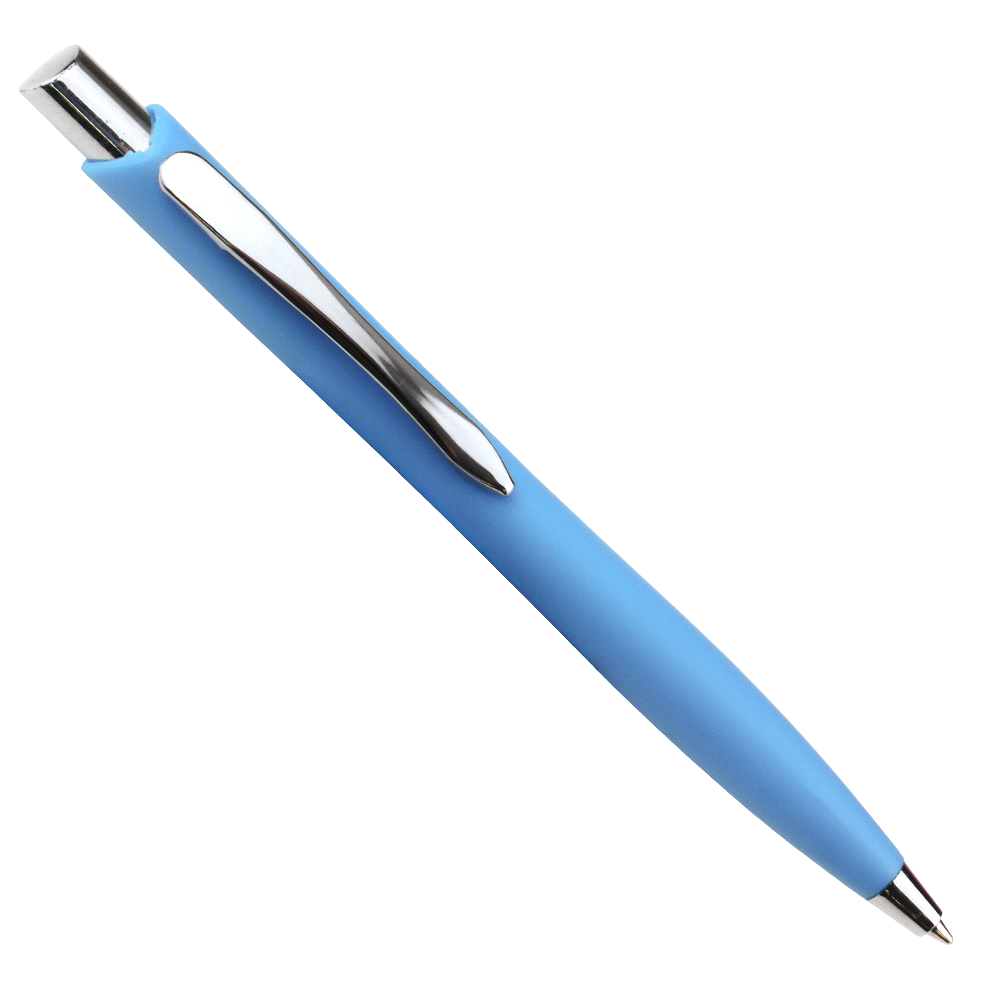 Odin Click Action Ballpoint Pen – Metal Pens – The Range – available in Black, Navy, Orange, Pale Blue and 2 more – thumbnail 6 of 24
