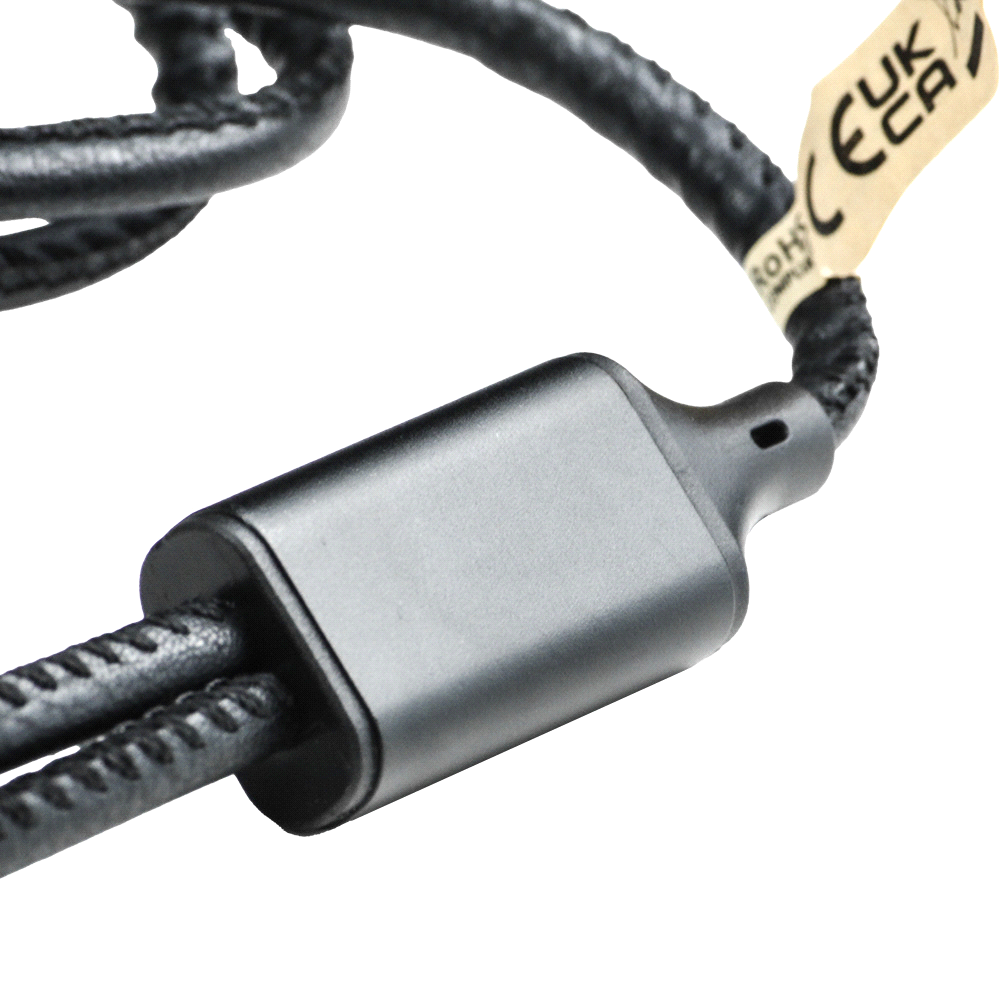120cm 4 in 1 Fast Charging Data Transfer Cable – Desk Accessories – The Range – available in Black – thumbnail 5 of 9