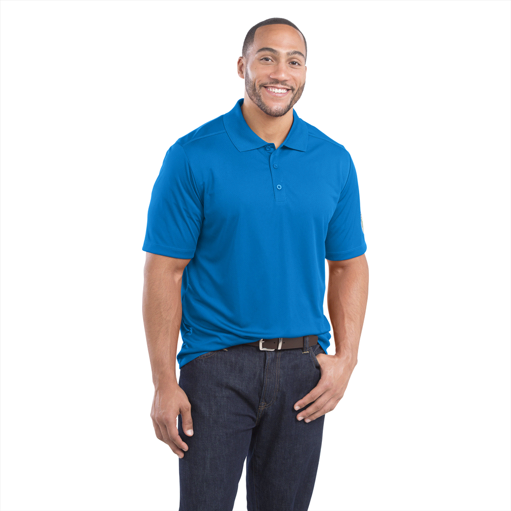 Dade Short Sleeve Polo - Mens – Polo Shirts – Apparel Range – available in Aspen Blue, Forest Green, Heather Dark Charcoal, Magenta and 6 more – thumbnail 5 of 44
