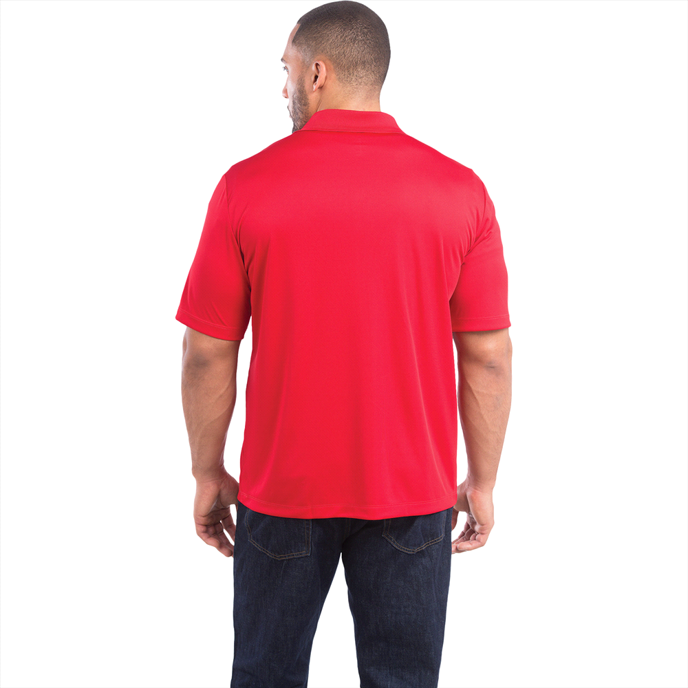 Dade Short Sleeve Polo - Mens – Polo Shirts – Apparel Range – available in Aspen Blue, Forest Green, Heather Dark Charcoal, Magenta and 6 more – thumbnail 3 of 44