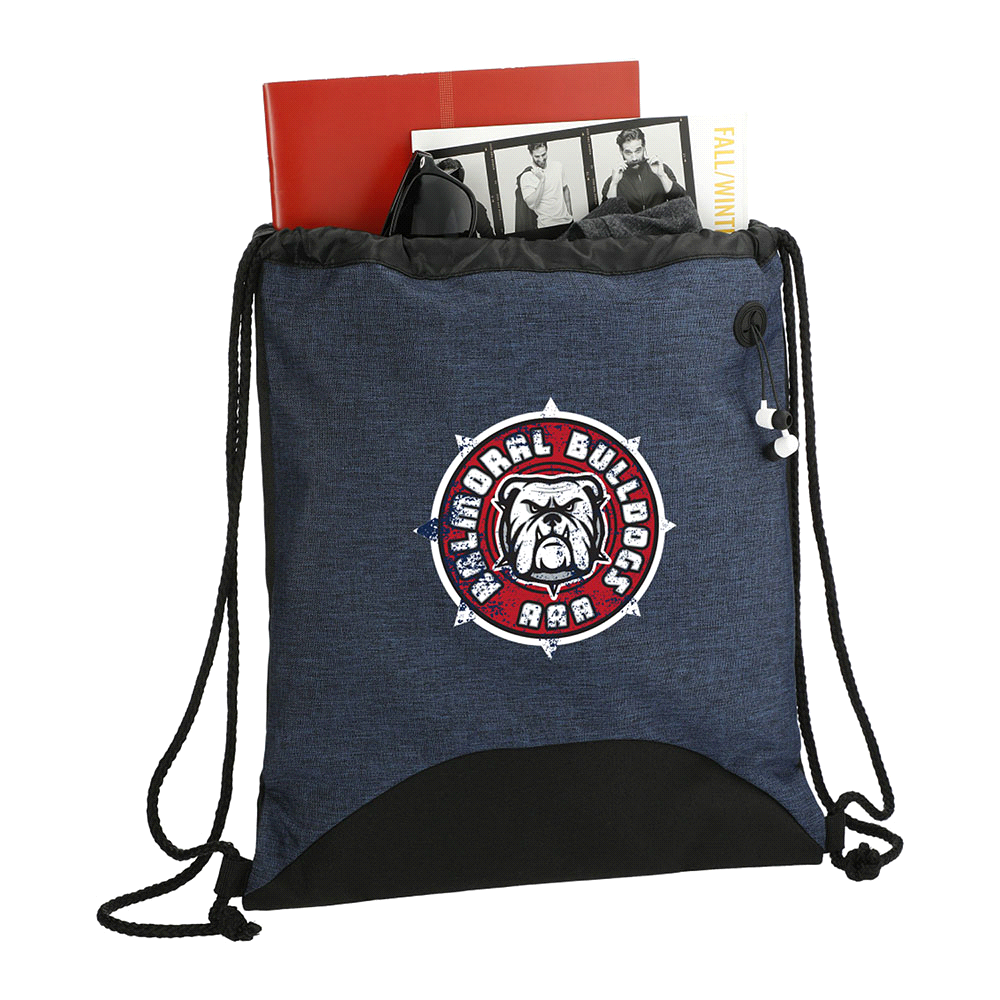 Urban Drawstring Sportspack – Drawstring Bags – Global Stock – available in Grey, Navy Blue – thumbnail 9 of 11