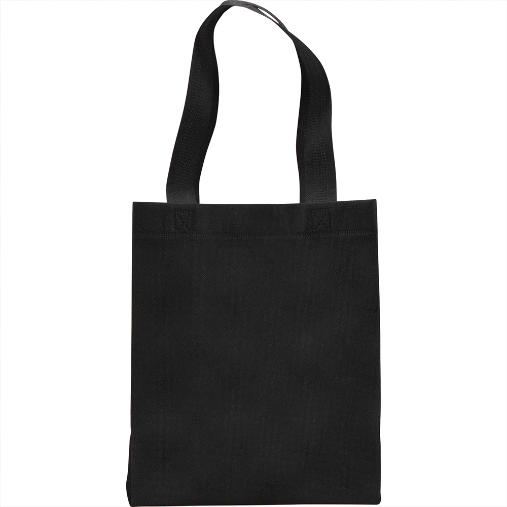 Challenger Mini Non-Woven Tote – Shoppers – Global Stock – available in Black, Blue – thumbnail 3 of 11