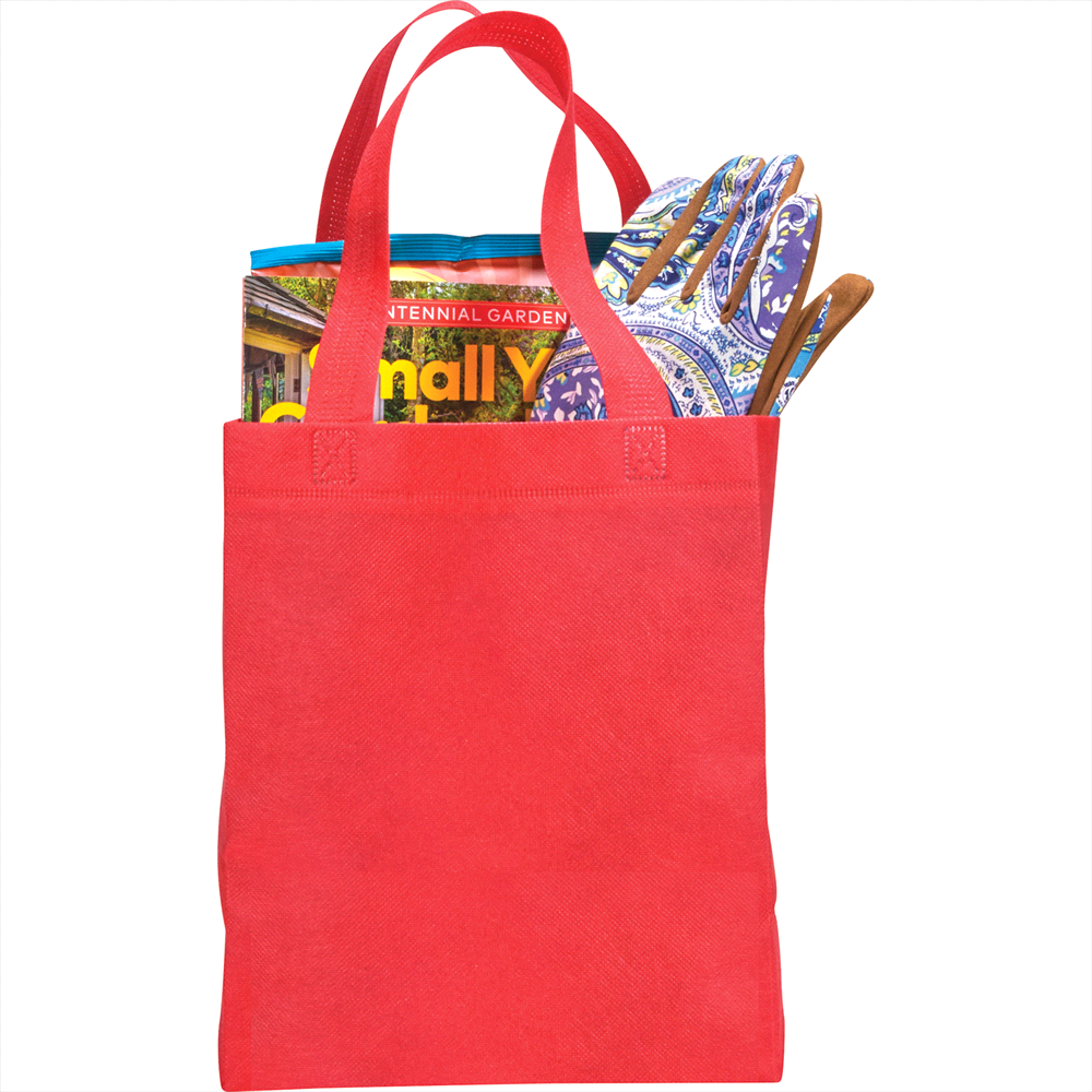 Challenger Mini Non-Woven Tote – Shoppers – Global Stock – available in Black, Blue – thumbnail 6 of 11