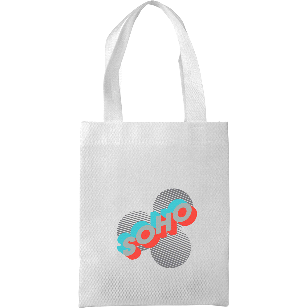 Challenger Mini Non-Woven Tote – Shoppers – Global Stock – available in Black, Blue – thumbnail 11 of 11
