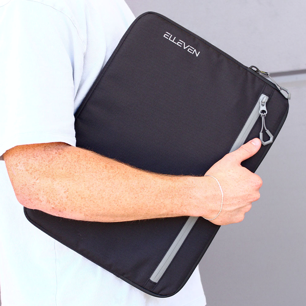 Elleven Recycled 16" Laptop Sleeve – Laptops – The Range – available in Black – thumbnail 3 of 7