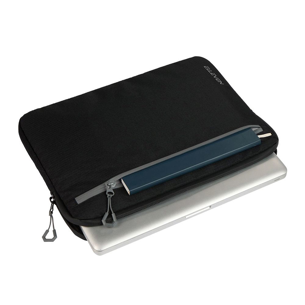 Elleven Recycled 16" Laptop Sleeve – Laptops – The Range – available in Black – thumbnail 6 of 7