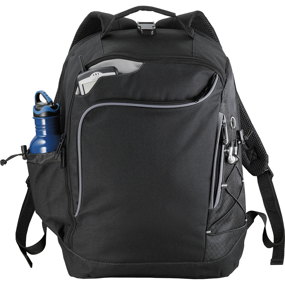 Summit TSA 15" 26L Computer Backpack – Backpacks – The Range – available in Black – thumbnail 1 of 7