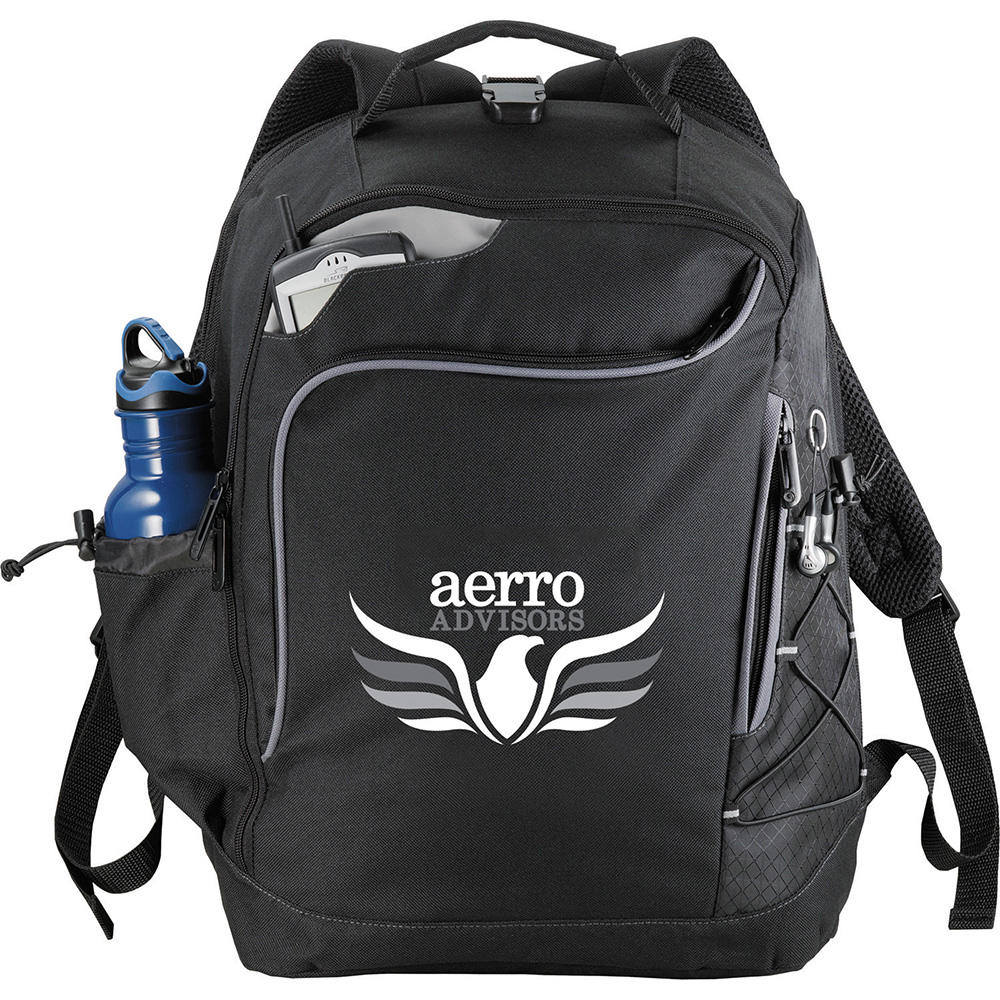 Summit TSA 15" 26L Computer Backpack – Backpacks – The Range – available in Black – thumbnail 6 of 7