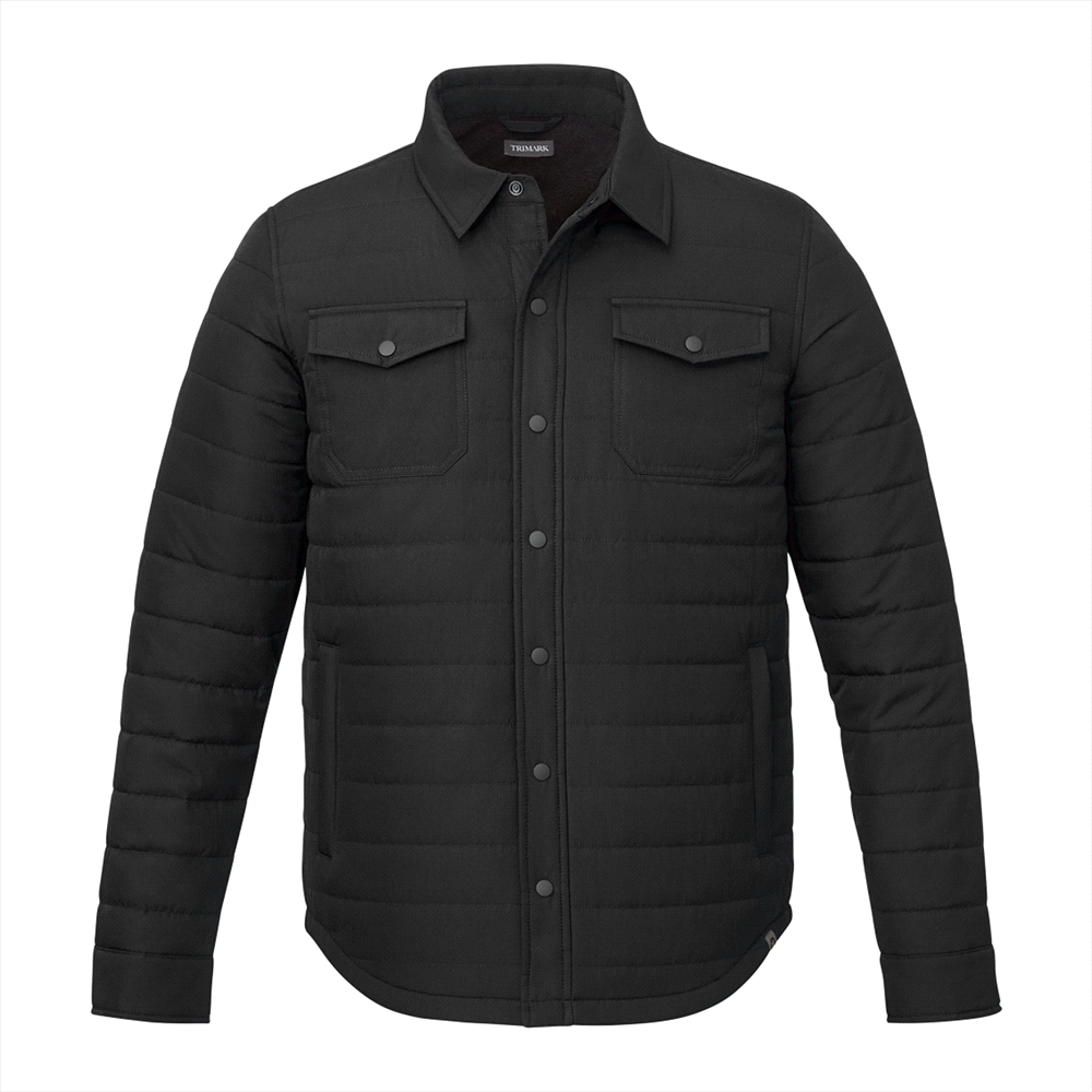 Porter Eco Insulated Shacket - Mens – Jackets – Apparel Range – available in Black and Vintage Navy – thumbnail 3 of 18