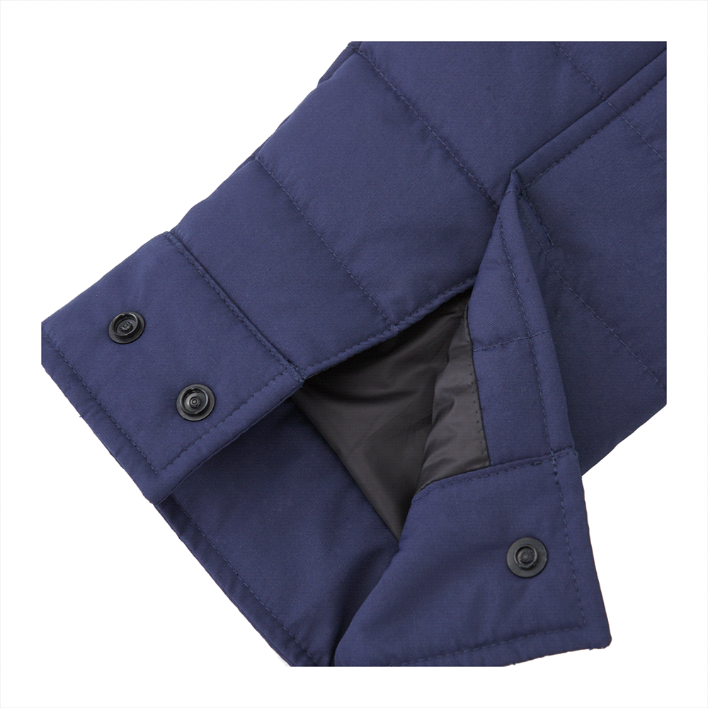 Porter Eco Insulated Shacket - Mens – Jackets – Apparel Range – available in Black, Vintage Navy – thumbnail 12 of 18