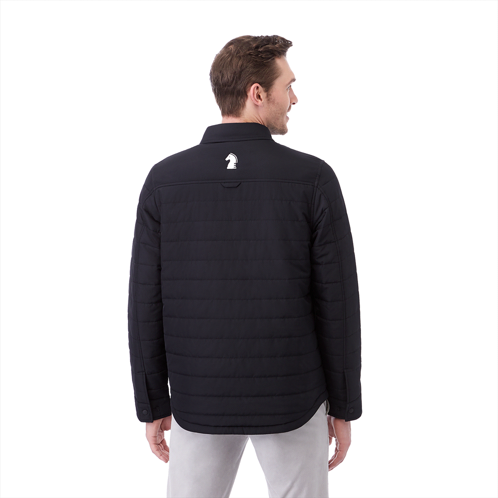 Porter Eco Insulated Shacket - Mens – Jackets – Apparel Range – available in Black and Vintage Navy – thumbnail 6 of 18