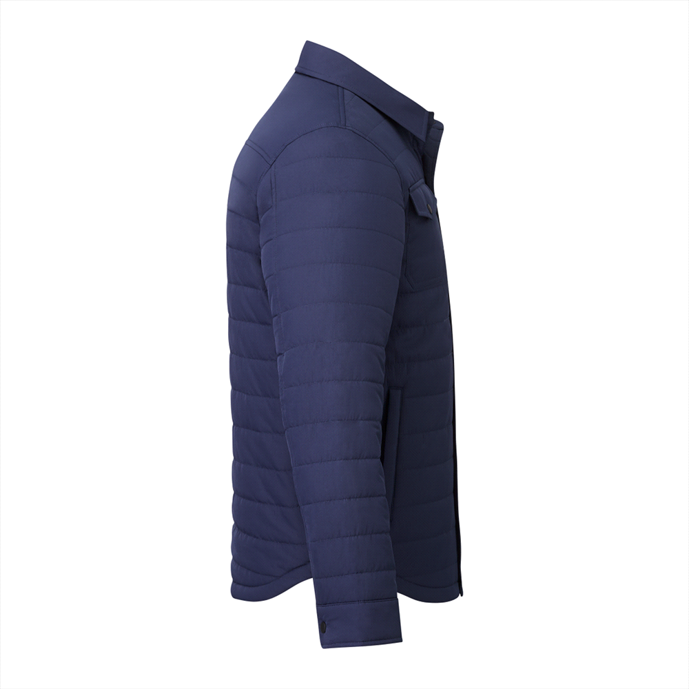 Porter Eco Insulated Shacket - Mens – Jackets – Apparel Range – available in Black and Vintage Navy – thumbnail 10 of 18