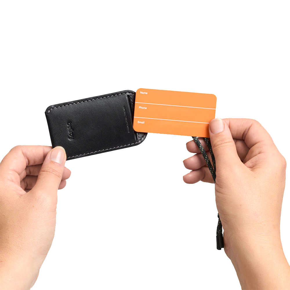 Bellroy Luggage Tag – Luggage Tags – The Range – available in Black – thumbnail 7 of 7