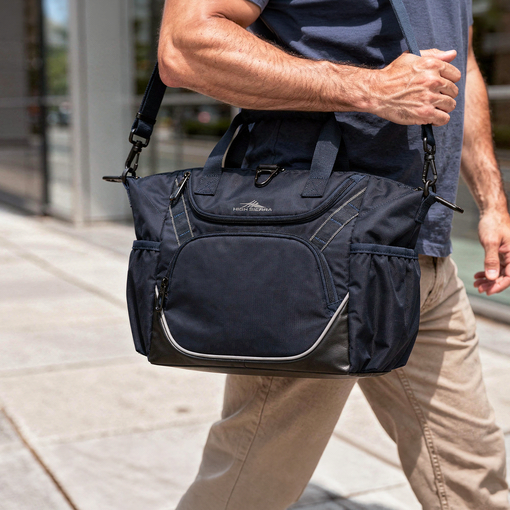 High Sierra Crib Bag - 20L – Cooler Bags – The Range – available in Black and Navy – thumbnail 5 of 21