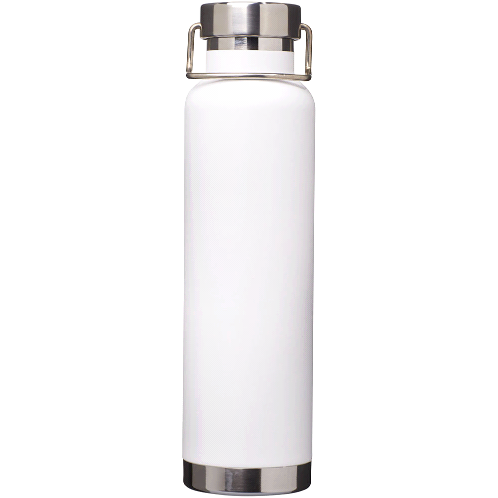 Darani Recycled SS Thor Copper Vacuum Insulated Bottle 650ml – Drink Bottles – The Range – available in Black and White – thumbnail 12 of 20