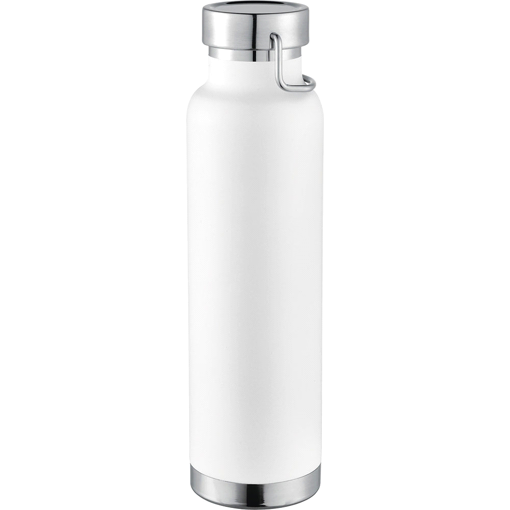 Darani Recycled SS Thor Copper Vacuum Insulated Bottle 650ml – Drink Bottles – The Range – available in Black and White – thumbnail 14 of 20