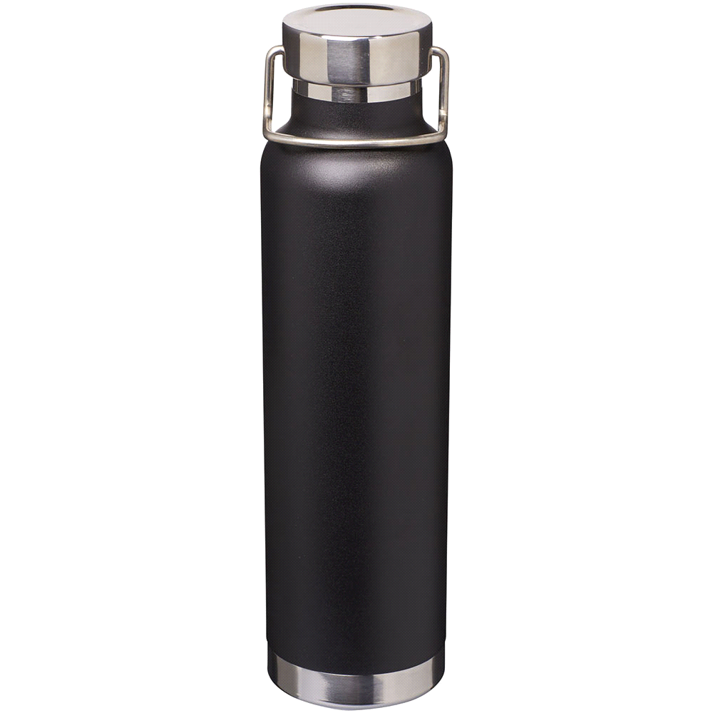 Darani Recycled SS Thor Copper Vacuum Insulated Bottle 650ml – Drink Bottles – The Range – available in Black and White – thumbnail 13 of 20