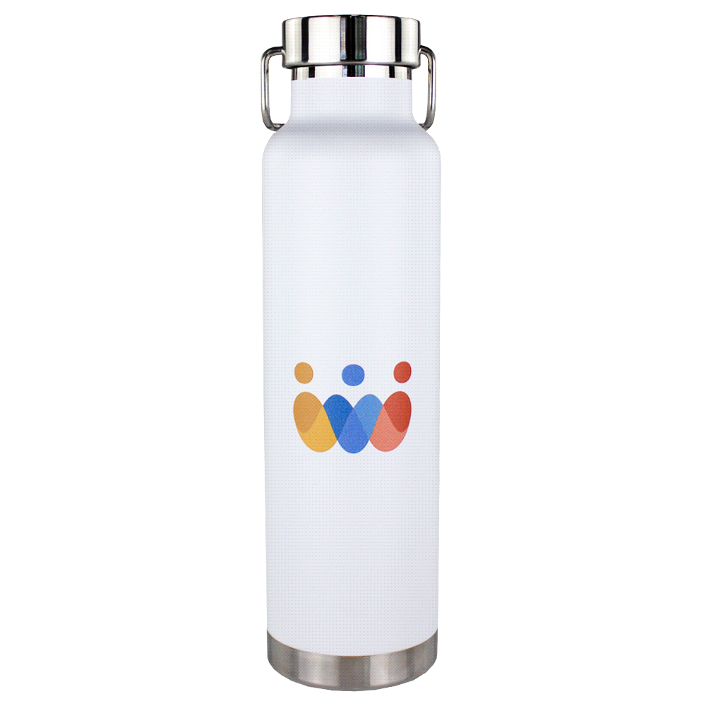 Darani Recycled SS Thor Copper Vacuum Insulated Bottle 650ml – Drink Bottles – The Range – available in Black and White – thumbnail 5 of 20