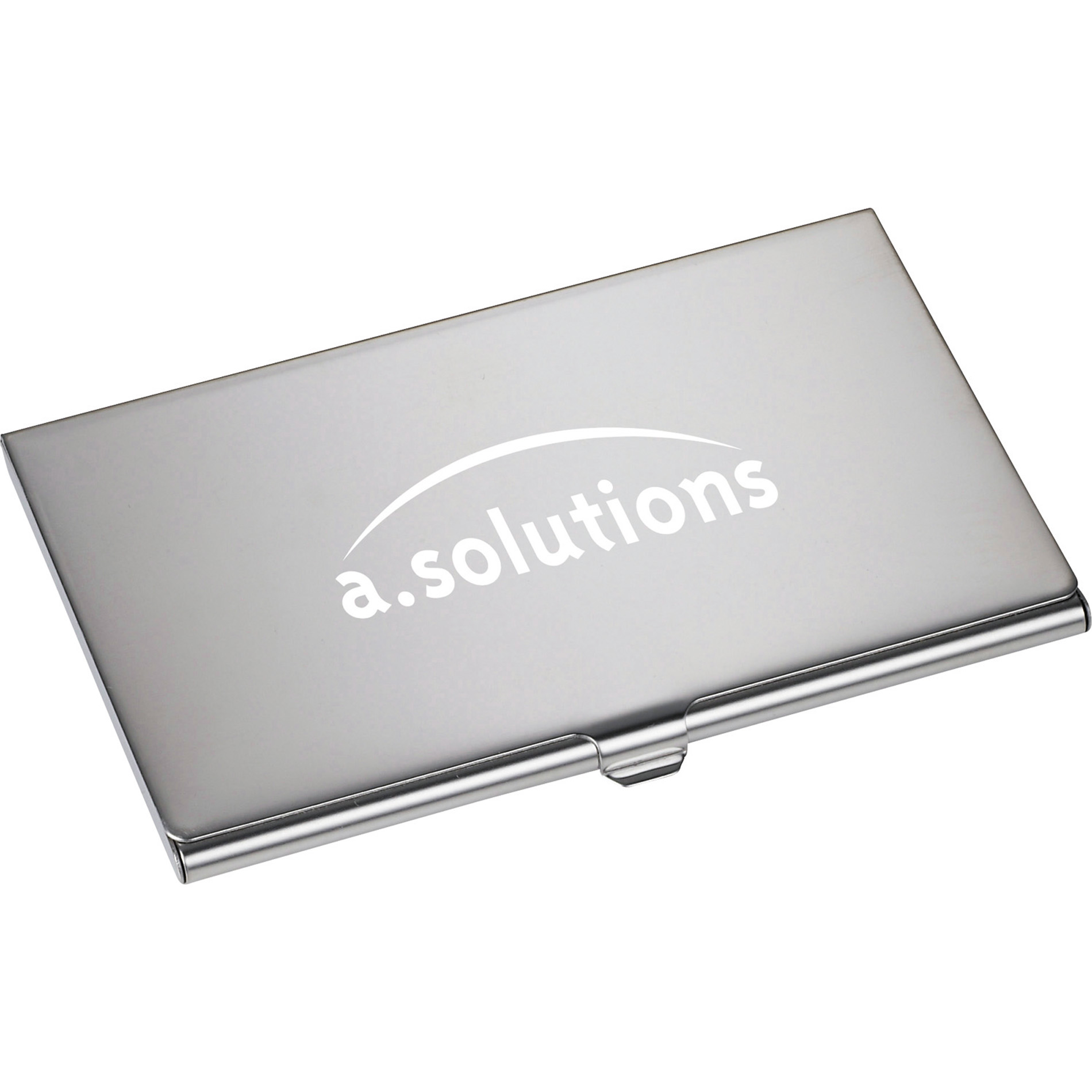 Traverse Business Card Holder – Wallets & Purses – Global Stock – available in Silver – thumbnail 3 of 3