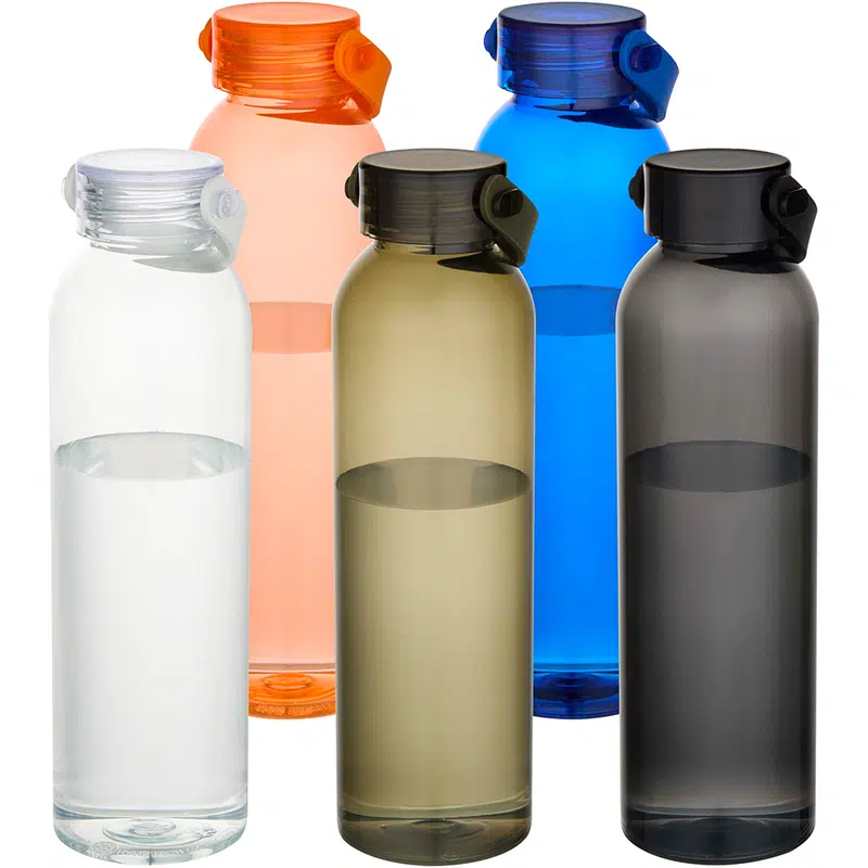 Alti 630 ml RCS Recycled Plastic Water Bottle – Sports Shakers – available in brown, gold, grey colours