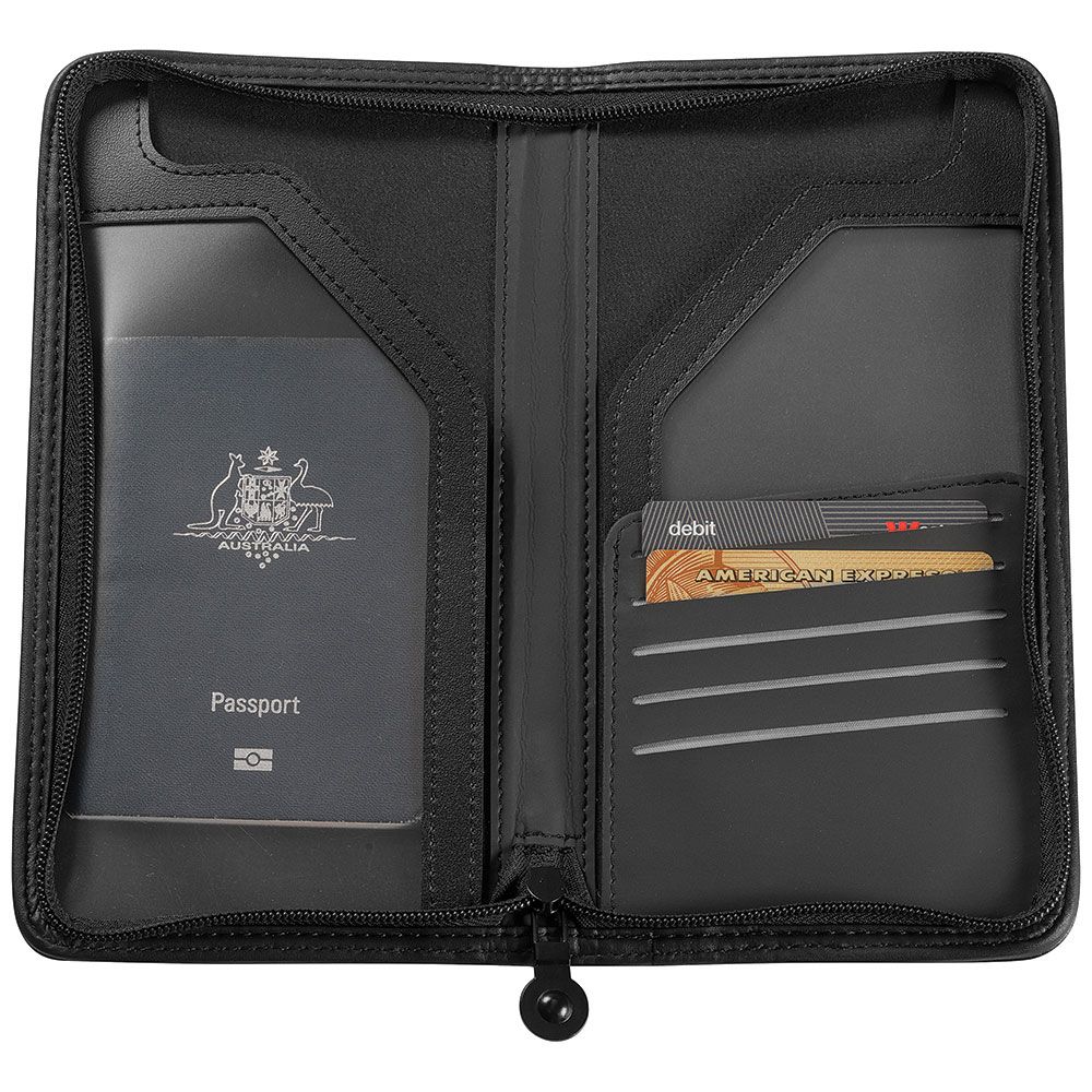 Travel Wallet – Travel Bags – The Range – available in Black – thumbnail 2 of 4