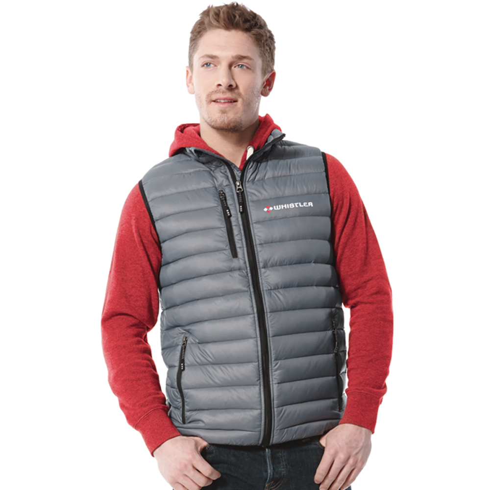 Whistler Light Down Vest - Mens – Jackets – Apparel Range – available in Black, New Royal, Orange, Steel Grey and Team Red – thumbnail 3 of 14