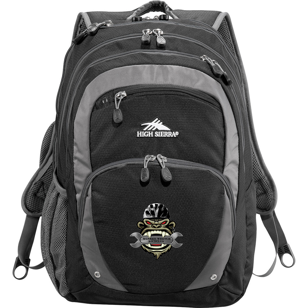 High Sierra Overtime Fly-By 17" 39L Compu-Backpack – Backpacks – The Range – available in Black – thumbnail 7 of 7