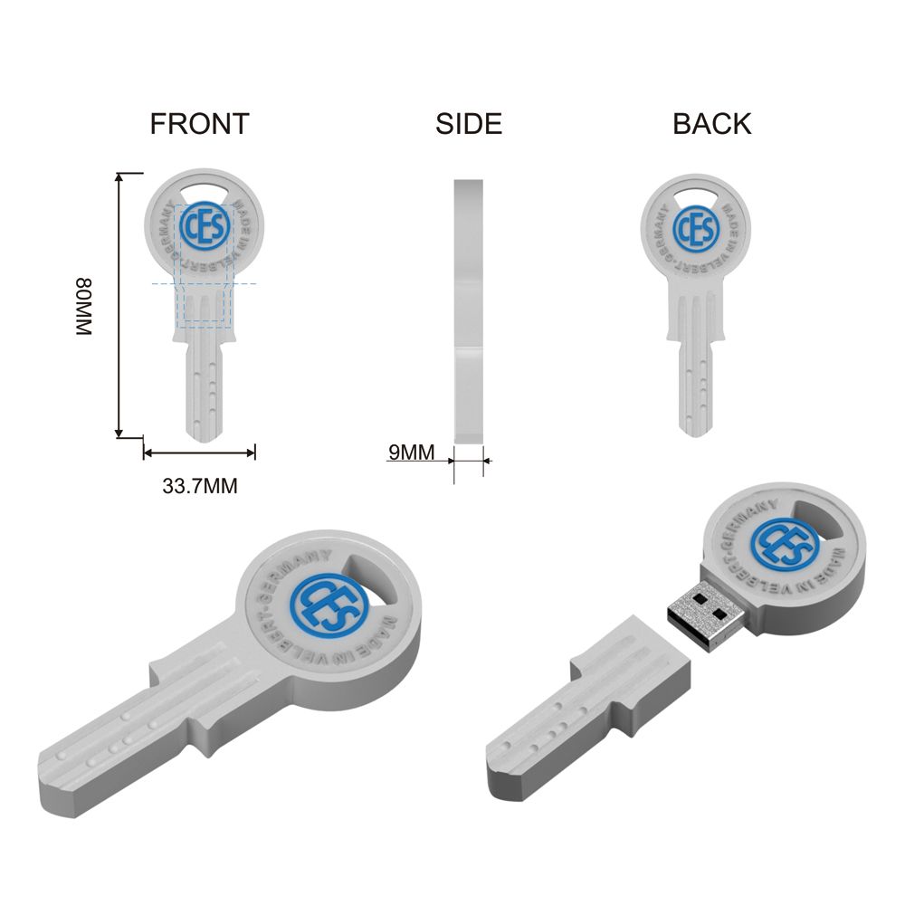 2D Custom USB Flash Drive - Factory Direct Indent Pricing – USB Drives – The Range – available in Multicolour – thumbnail 18 of 68