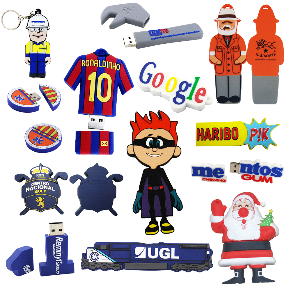 2D Custom USB Flash Drive - Factory Direct Indent Pricing – USB Drives – The Range – available in Multicolour – thumbnail 1 of 68