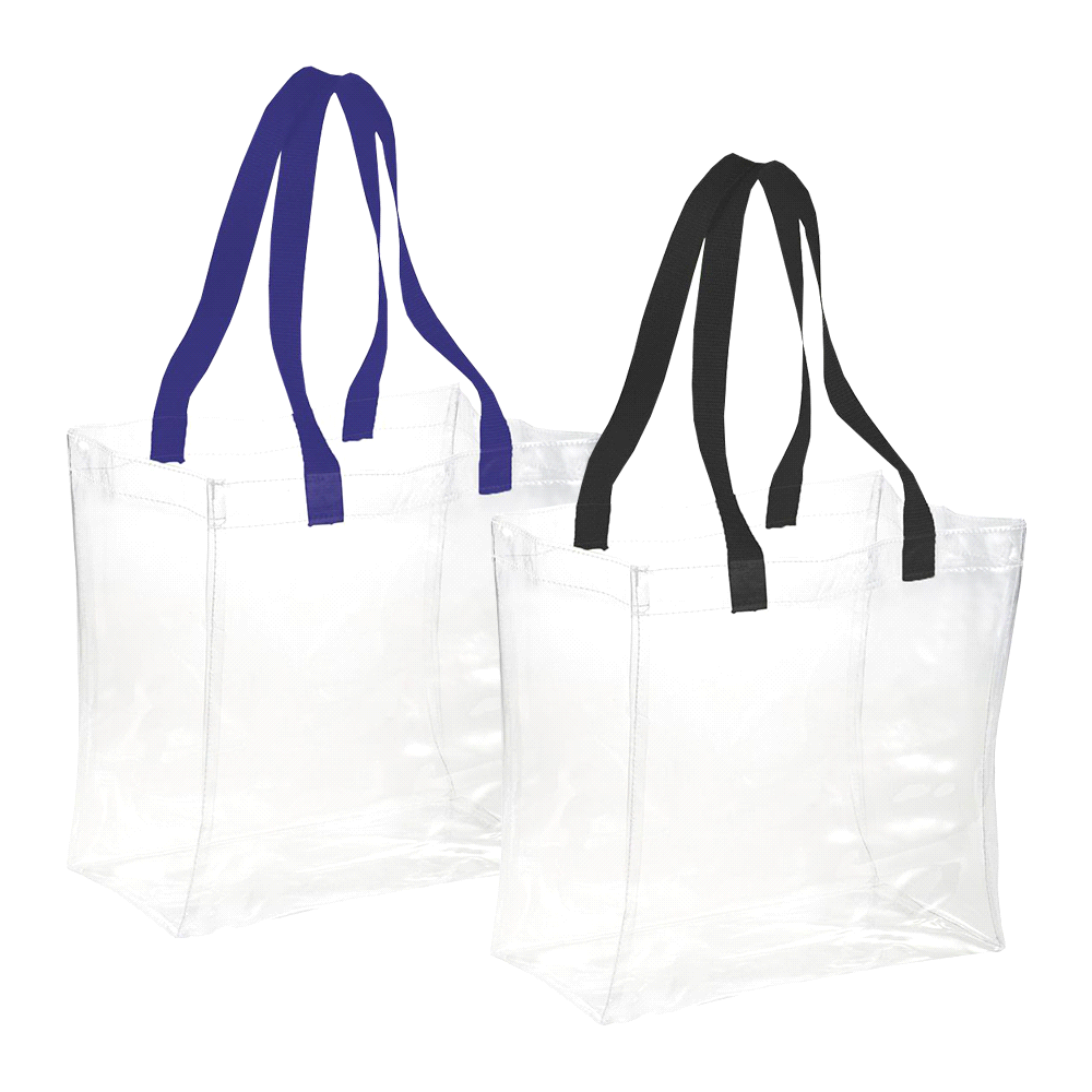 Rally Clear Stadium Tote 15L – Shoppers – Global Stock – available in Black, Blue – thumbnail 1 of 7