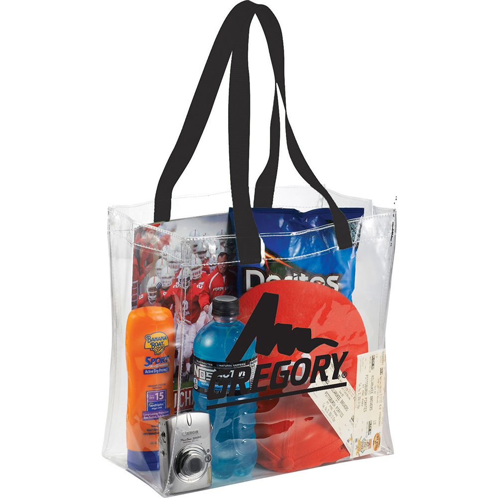 Rally Clear Stadium Tote 15L – Shoppers – Global Stock – available in Black, Blue – thumbnail 4 of 7