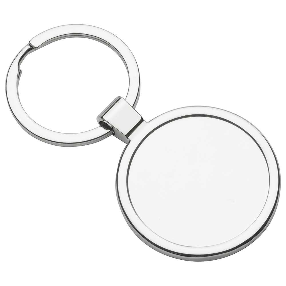 Metal Keyring – Keyrings – The Range – available in Silver – thumbnail 1 of 3