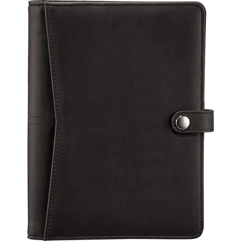 Pedova ETech Jr. Padfolio w/ Snap Closure – Compendiums – The Range – available in Black – thumbnail 1 of 4