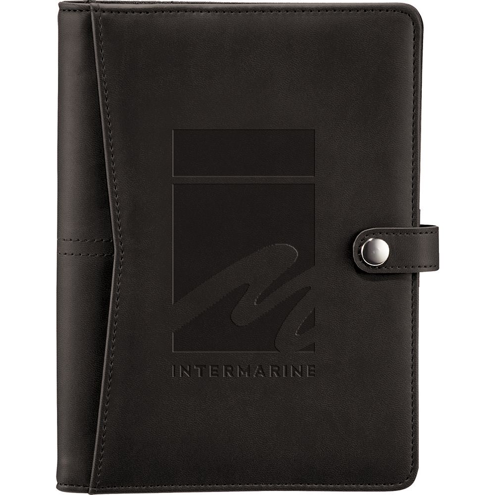 Pedova ETech Jr. Padfolio w/ Snap Closure – Compendiums – The Range – available in Black – thumbnail 4 of 4