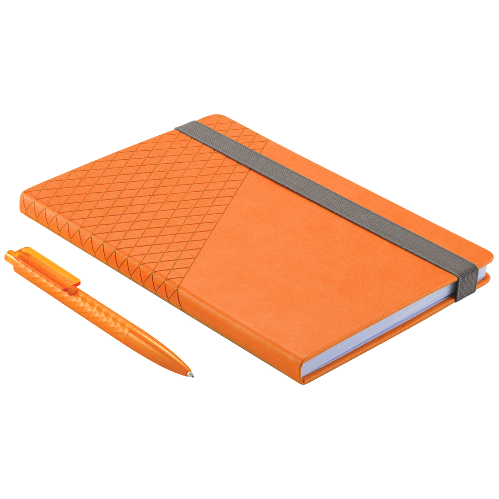 Geo Notebook & Pen Set – Gift Sets – The Range – available in Black, Orange, Red – thumbnail 7 of 13