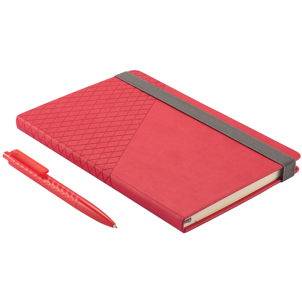 Geo Notebook & Pen Set – Gift Sets – The Range – available in Black, Orange, Red – thumbnail 8 of 13