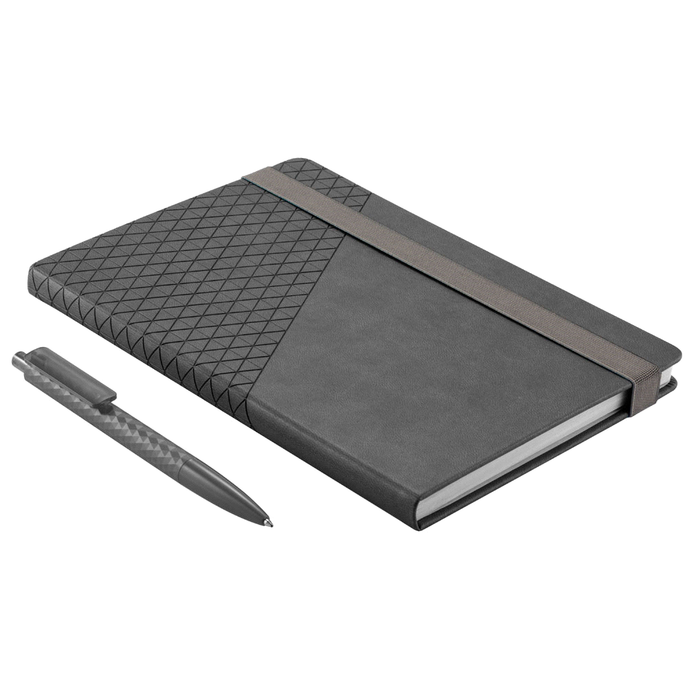 Geo Notebook & Pen Set – Gift Sets – The Range – available in Black, Orange, Red – thumbnail 6 of 13